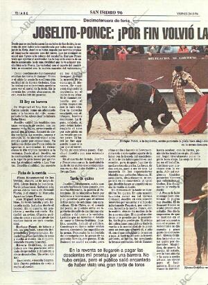 ABC MADRID 24-05-1996 página 72
