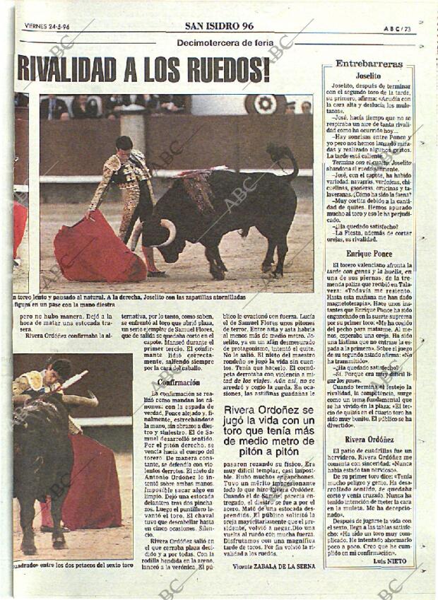 ABC MADRID 24-05-1996 página 73