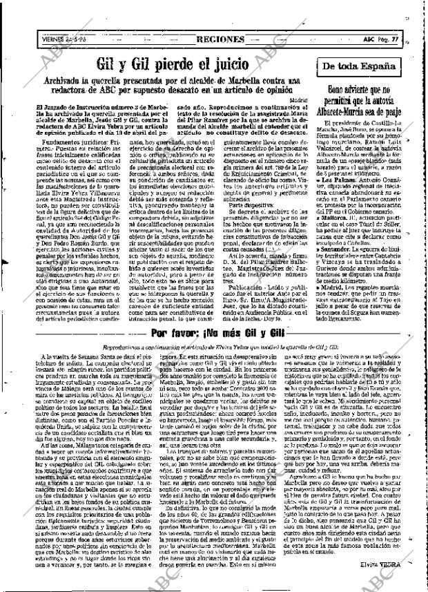 ABC MADRID 24-05-1996 página 77