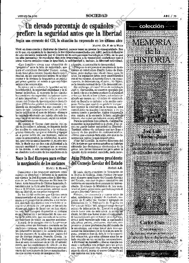 ABC MADRID 24-05-1996 página 79