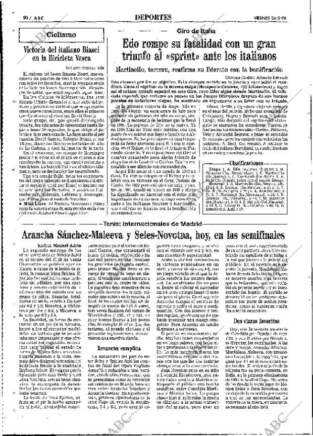 ABC MADRID 24-05-1996 página 90
