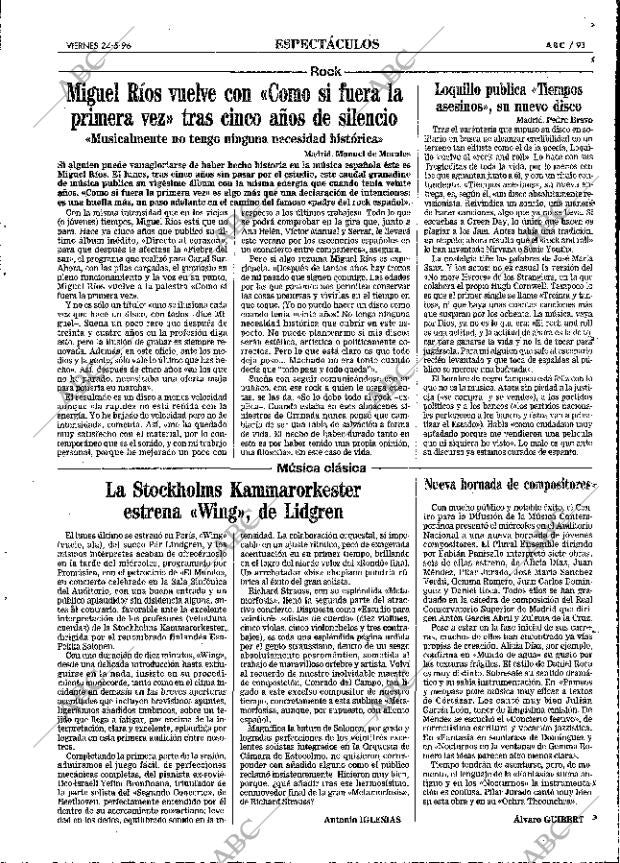 ABC MADRID 24-05-1996 página 93