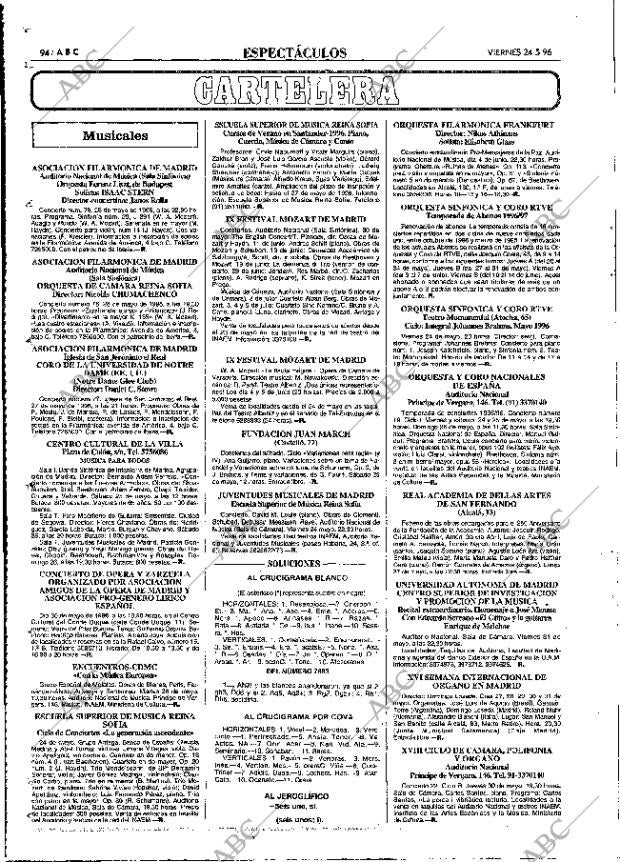 ABC MADRID 24-05-1996 página 94