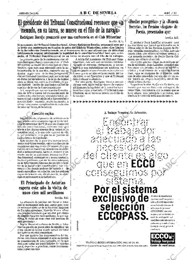 ABC SEVILLA 24-05-1996 página 53