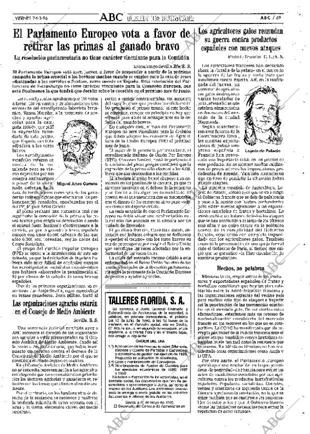 ABC SEVILLA 24-05-1996 página 69