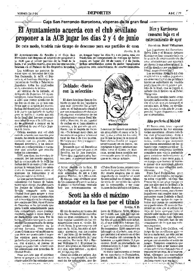 ABC SEVILLA 24-05-1996 página 79