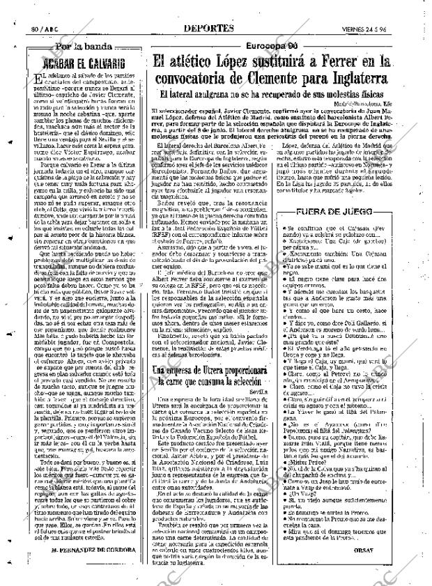 ABC SEVILLA 24-05-1996 página 80