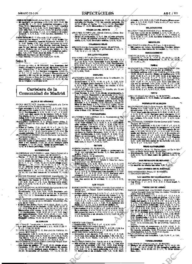 ABC MADRID 25-05-1996 página 101