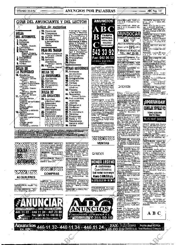 ABC MADRID 25-05-1996 página 107
