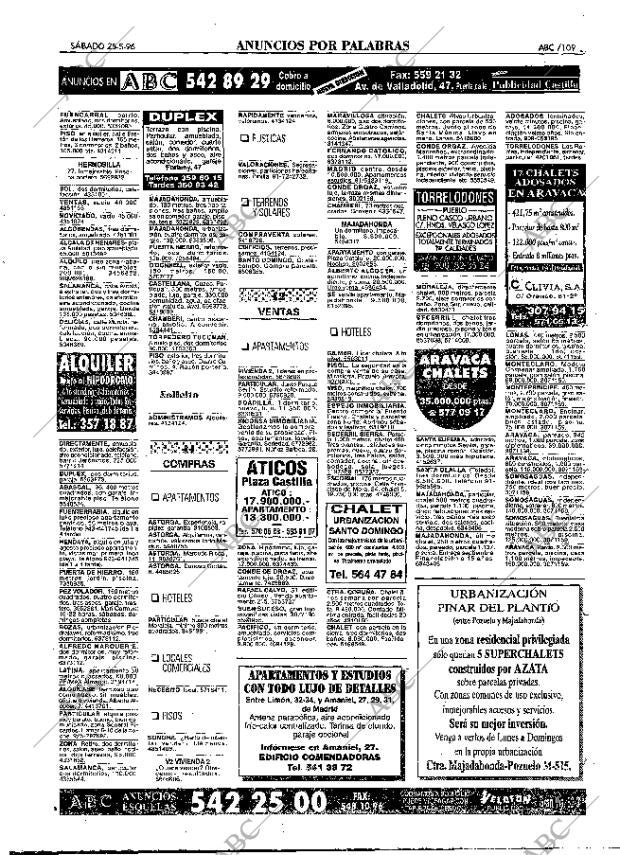 ABC MADRID 25-05-1996 página 109