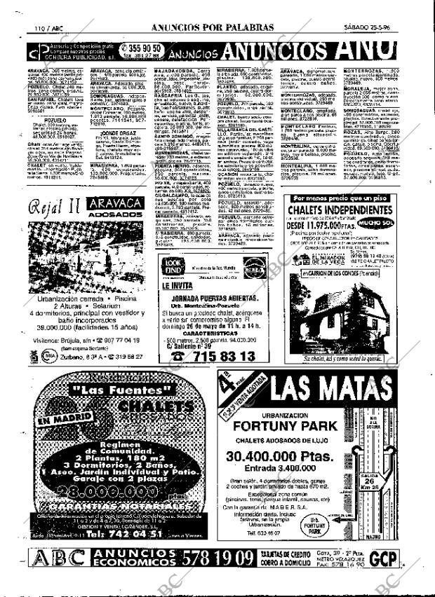 ABC MADRID 25-05-1996 página 110