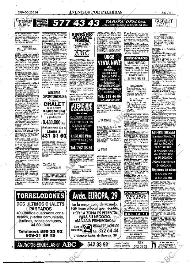 ABC MADRID 25-05-1996 página 111