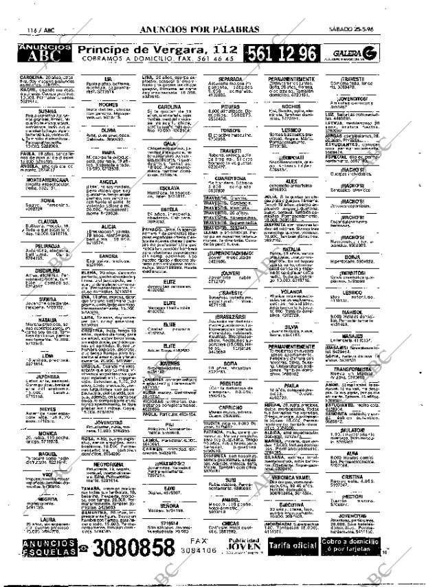 ABC MADRID 25-05-1996 página 116