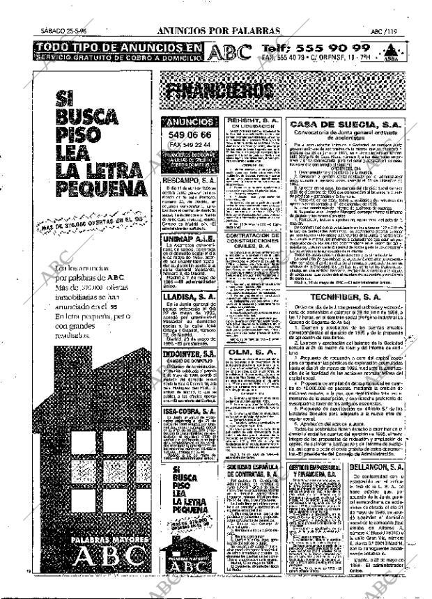 ABC MADRID 25-05-1996 página 119