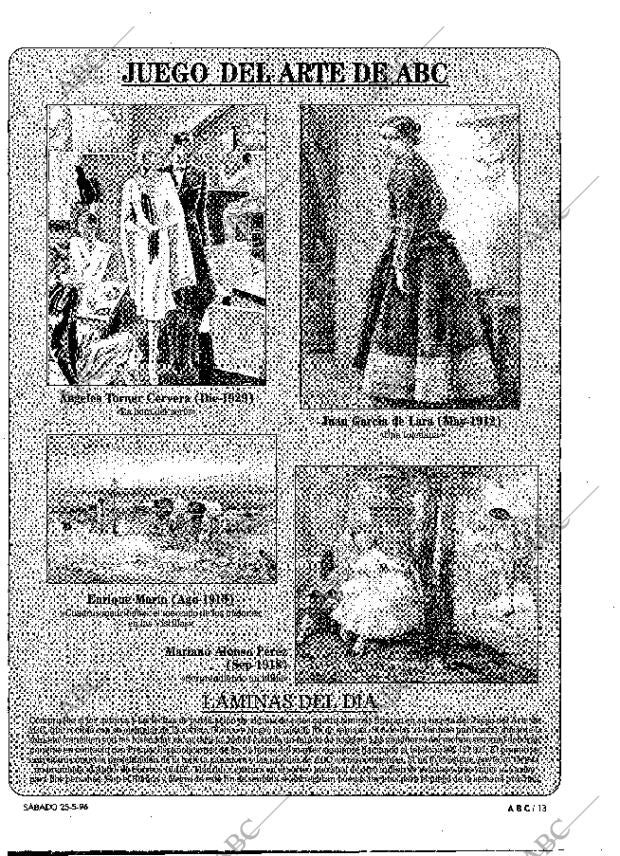 ABC MADRID 25-05-1996 página 13
