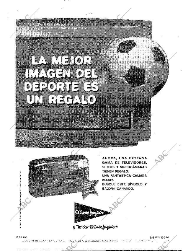 ABC MADRID 25-05-1996 página 16