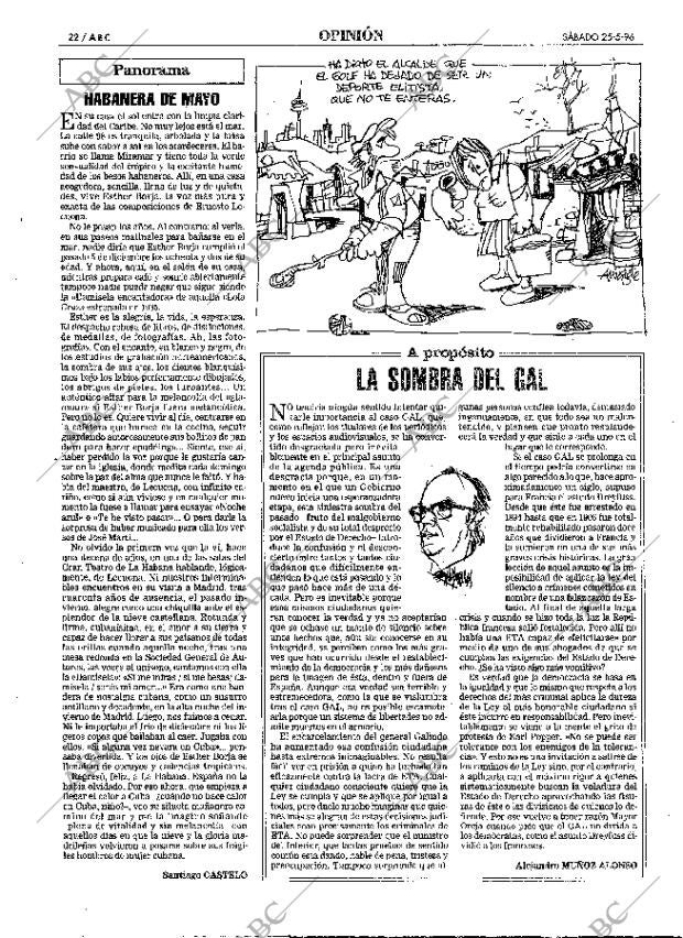 ABC MADRID 25-05-1996 página 22