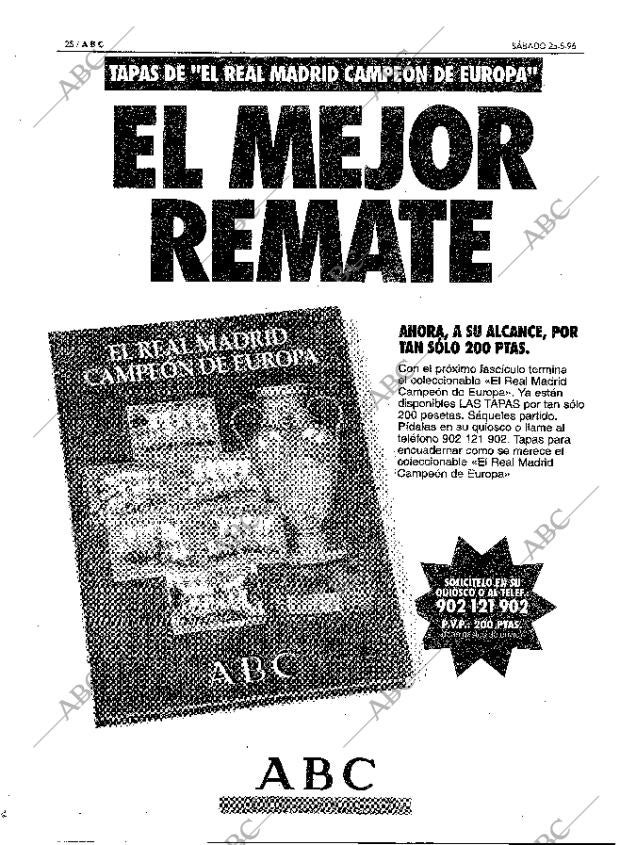ABC MADRID 25-05-1996 página 28