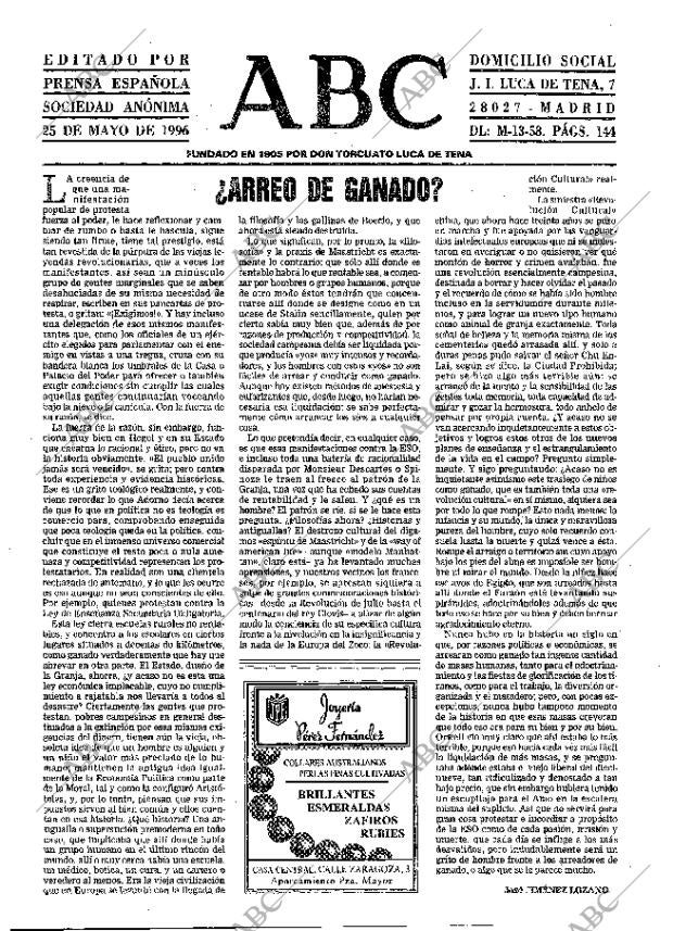 ABC MADRID 25-05-1996 página 3