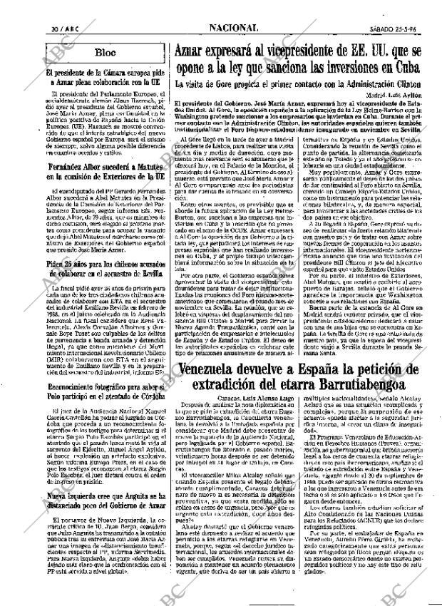ABC MADRID 25-05-1996 página 30