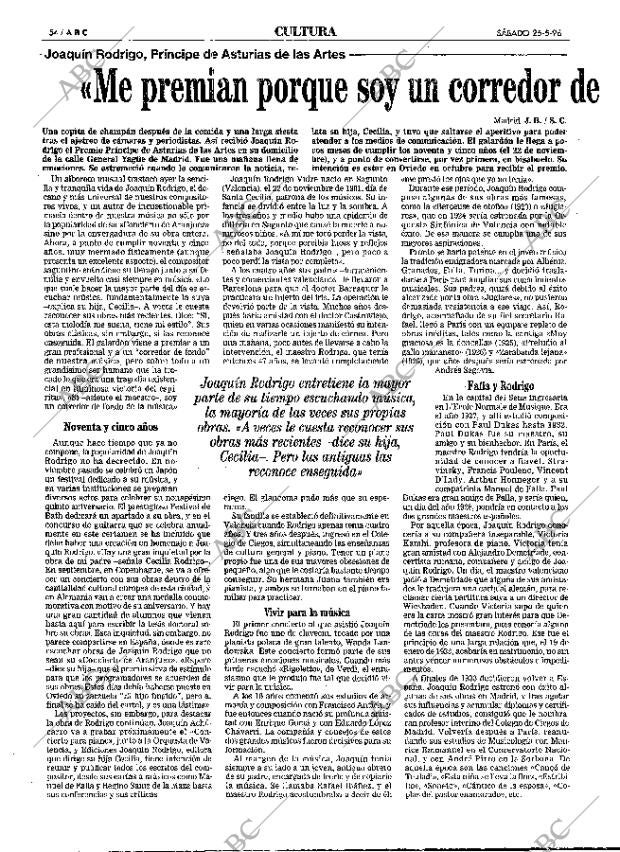 ABC MADRID 25-05-1996 página 54
