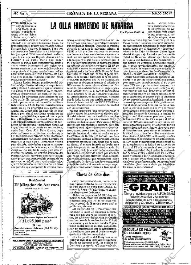 ABC MADRID 25-05-1996 página 74
