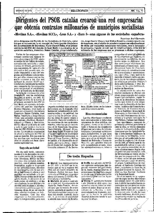 ABC MADRID 25-05-1996 página 75