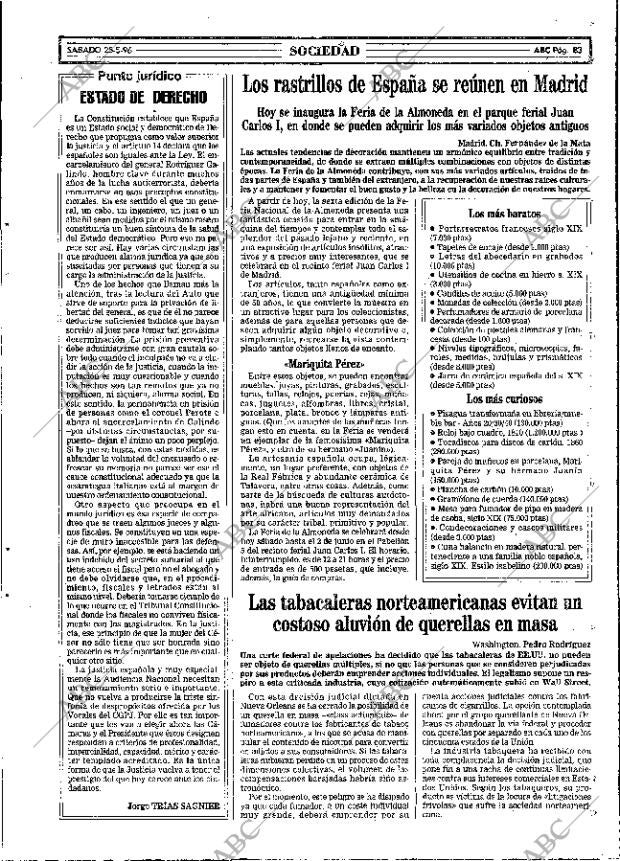 ABC MADRID 25-05-1996 página 83