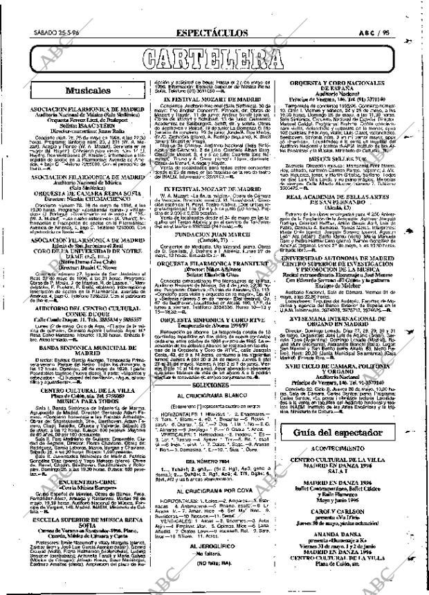 ABC MADRID 25-05-1996 página 95