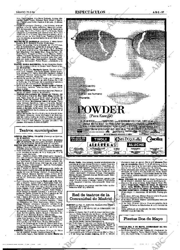 ABC MADRID 25-05-1996 página 97