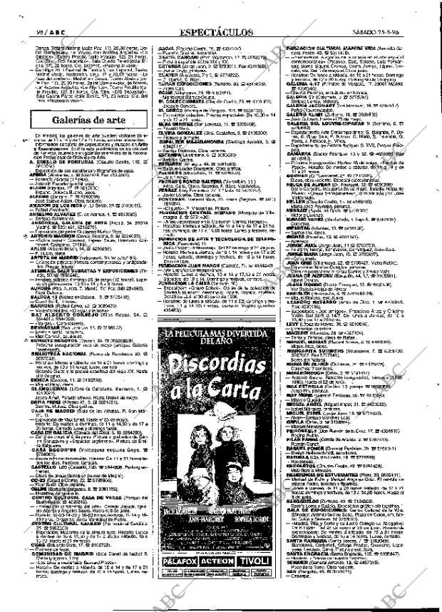 ABC MADRID 25-05-1996 página 98