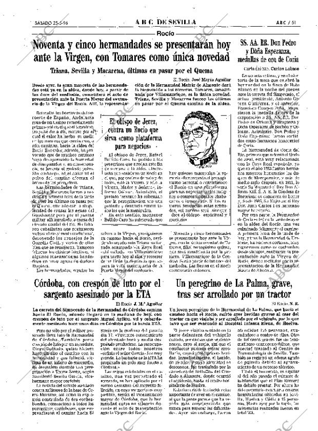 ABC SEVILLA 25-05-1996 página 51