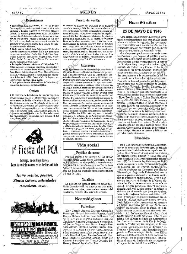 ABC SEVILLA 25-05-1996 página 60