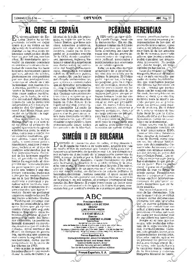ABC SEVILLA 26-05-1996 página 21