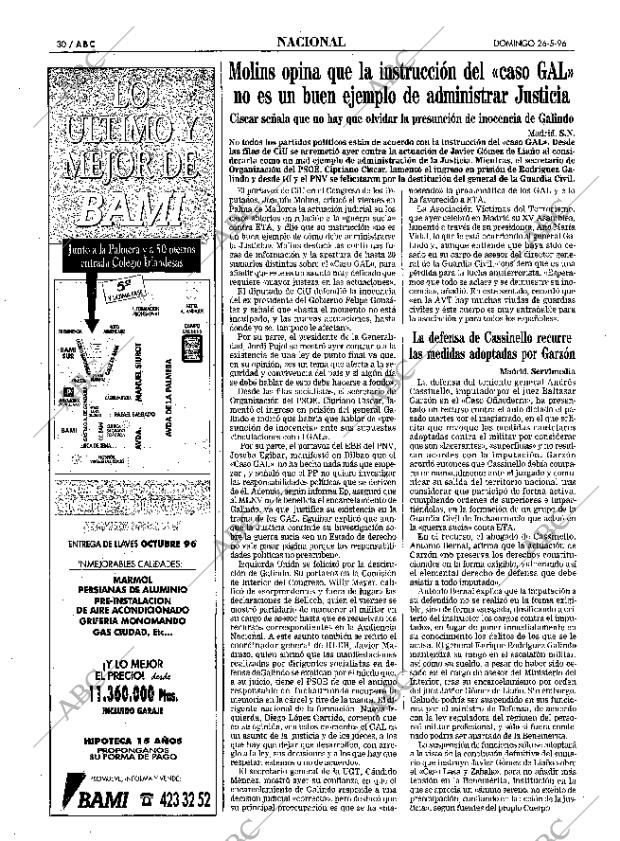 ABC SEVILLA 26-05-1996 página 30