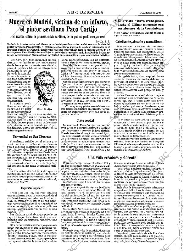 ABC SEVILLA 26-05-1996 página 66