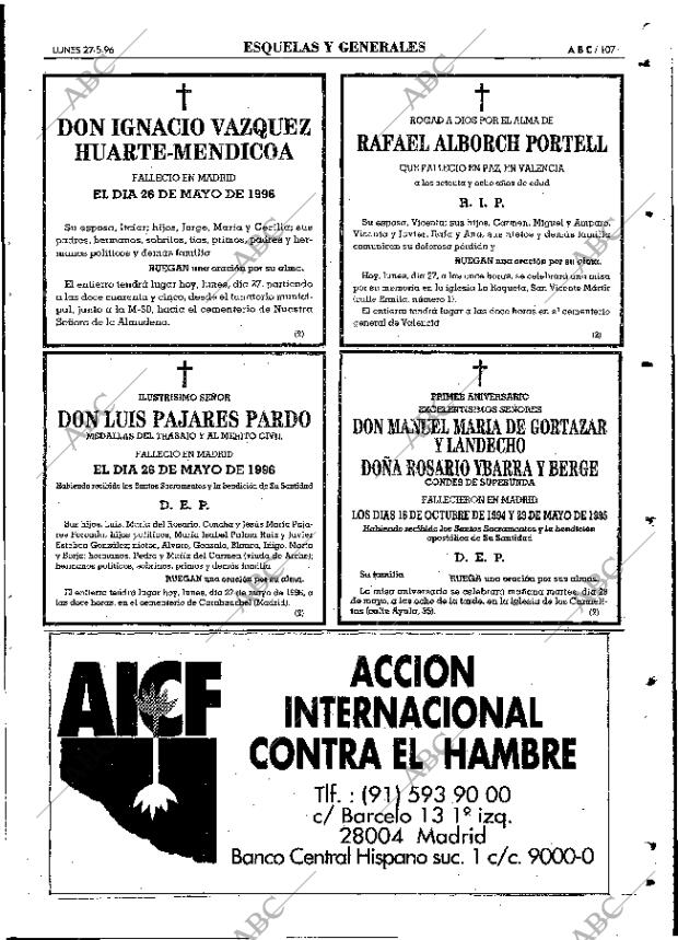 ABC MADRID 27-05-1996 página 107