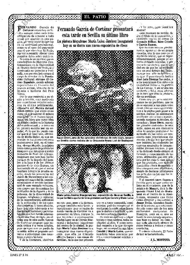 ABC SEVILLA 27-05-1996 página 107