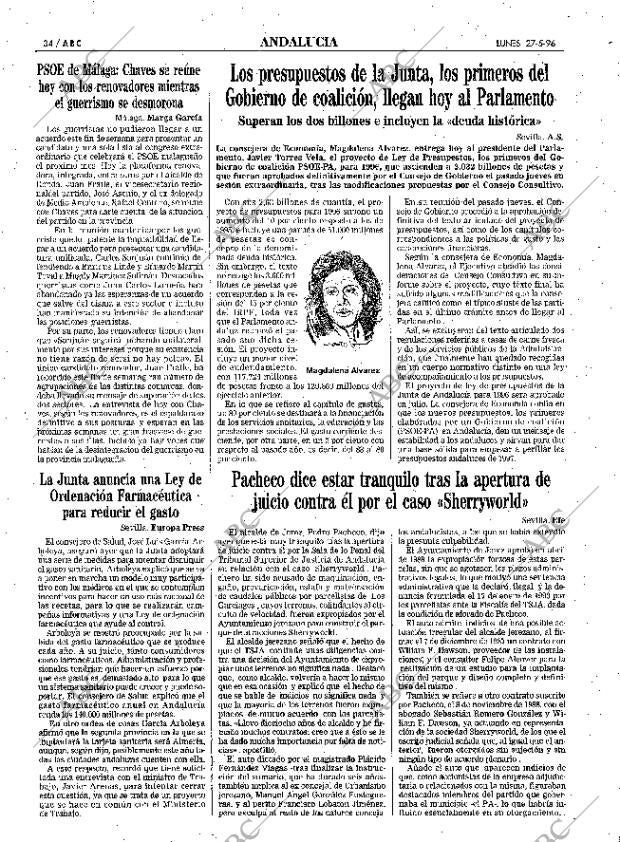 ABC SEVILLA 27-05-1996 página 34