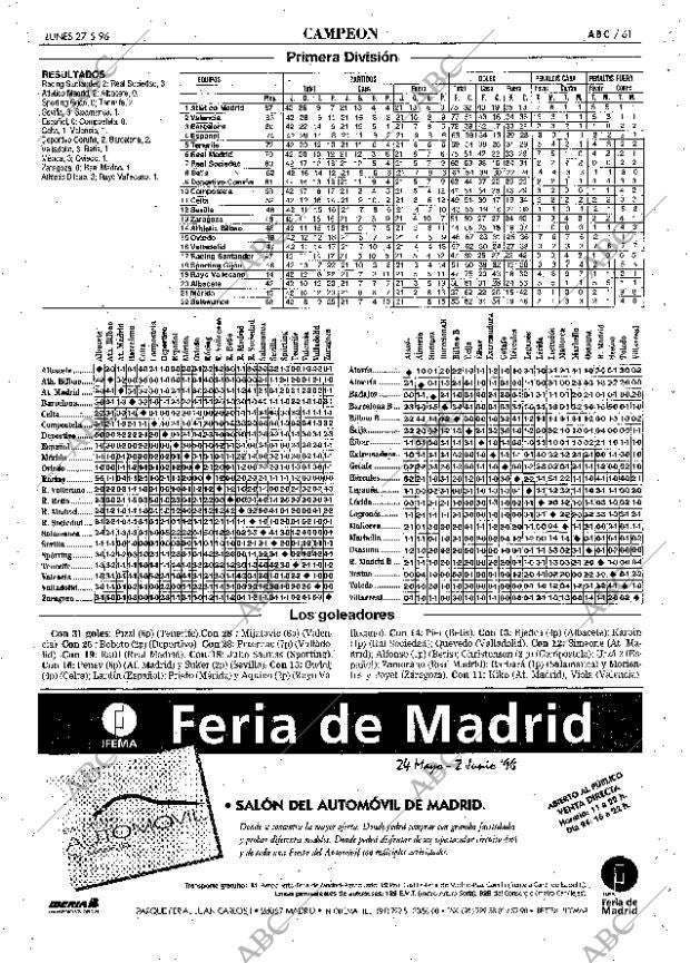 ABC SEVILLA 27-05-1996 página 61