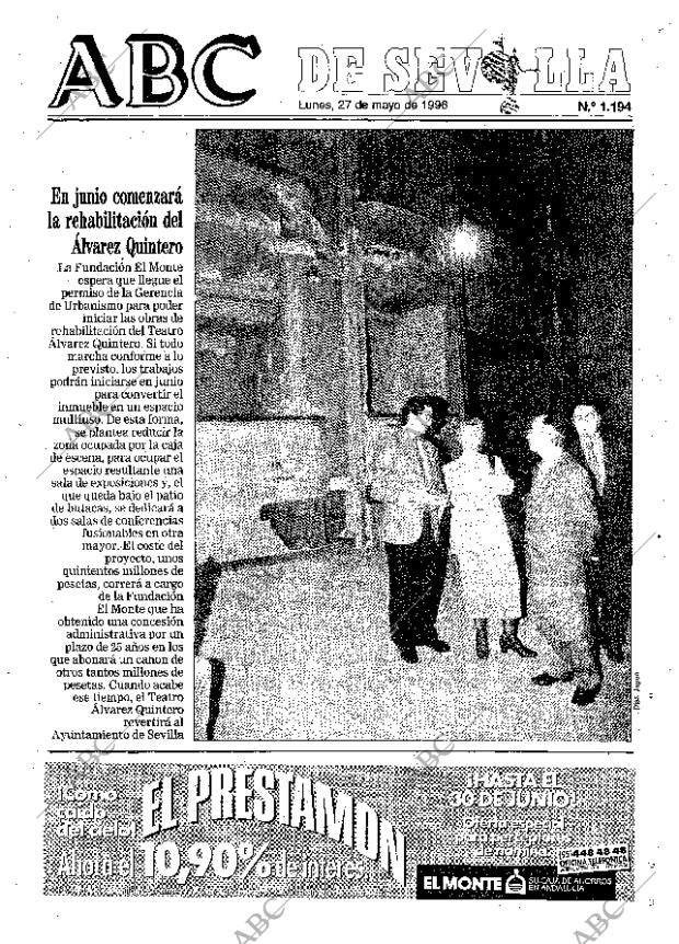 ABC SEVILLA 27-05-1996 página 69