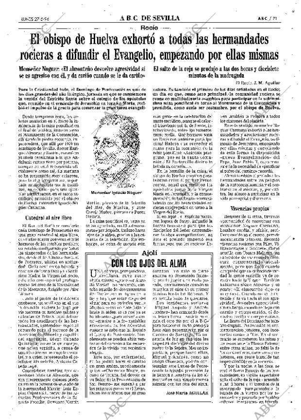ABC SEVILLA 27-05-1996 página 71