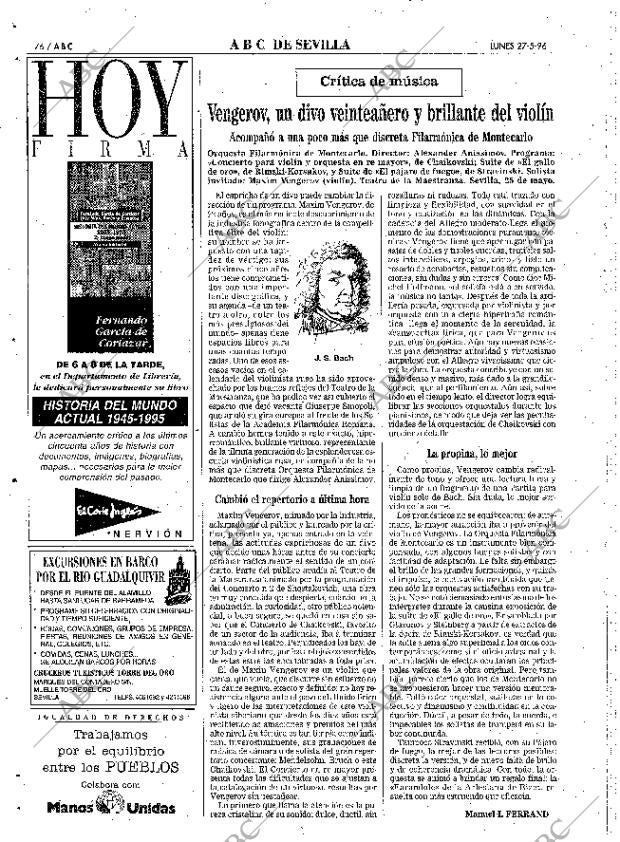 ABC SEVILLA 27-05-1996 página 76
