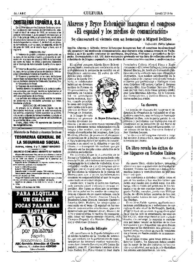 ABC SEVILLA 27-05-1996 página 86
