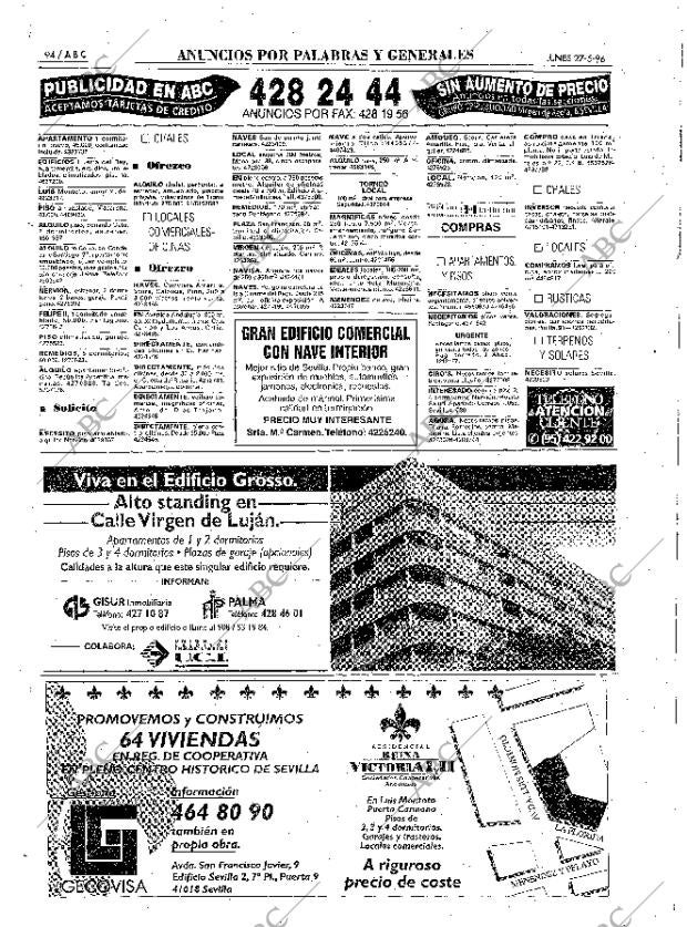 ABC SEVILLA 27-05-1996 página 94
