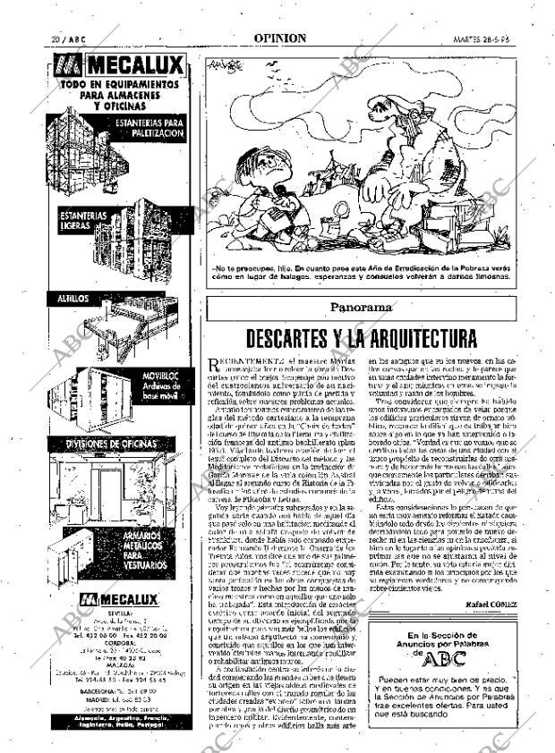 ABC SEVILLA 28-05-1996 página 20