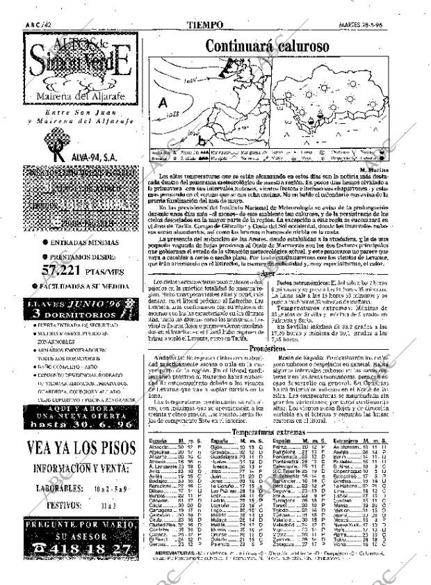 ABC SEVILLA 28-05-1996 página 42