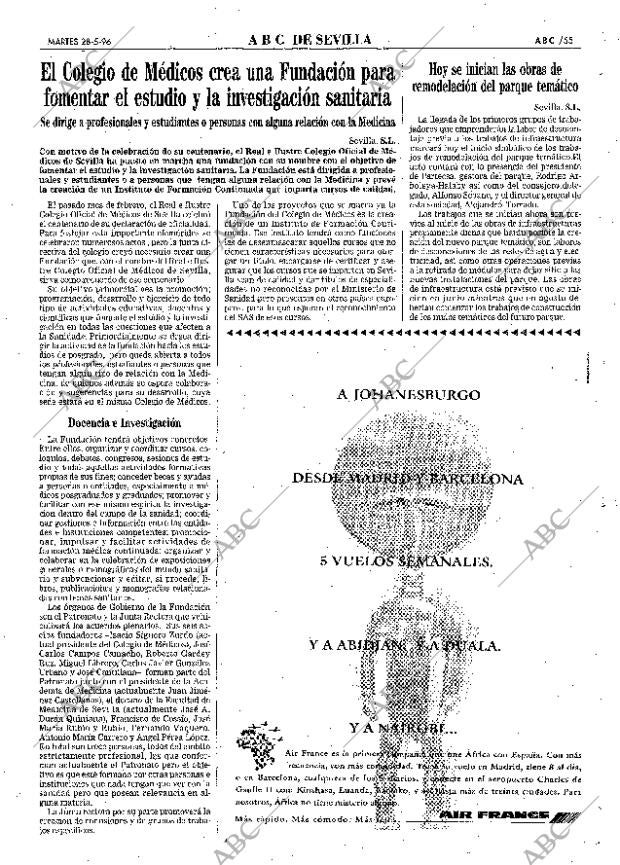 ABC SEVILLA 28-05-1996 página 55