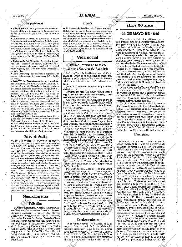 ABC SEVILLA 28-05-1996 página 62