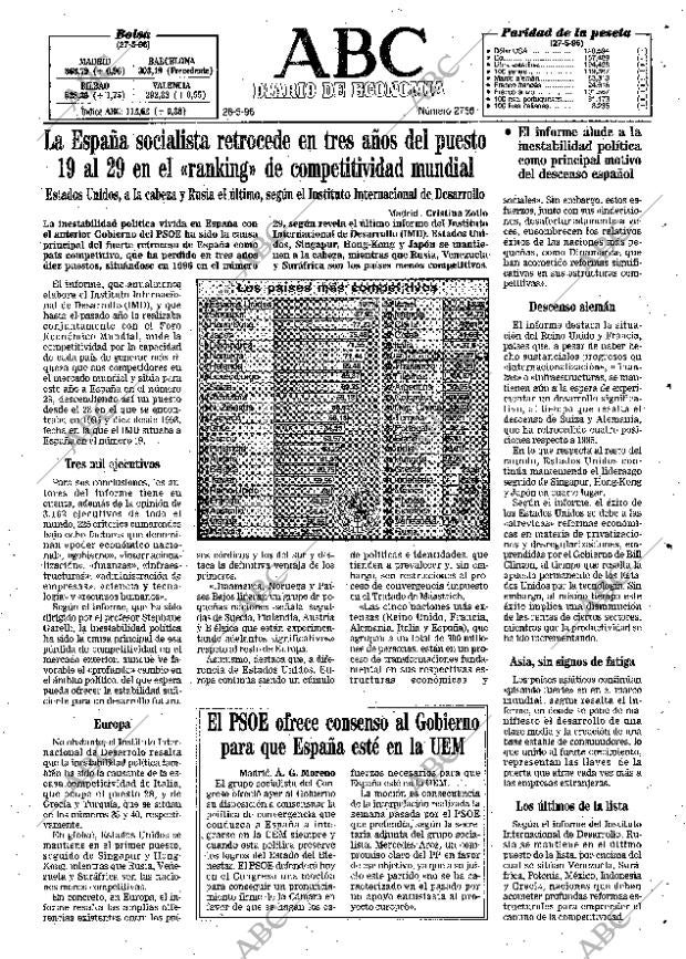 ABC SEVILLA 28-05-1996 página 65